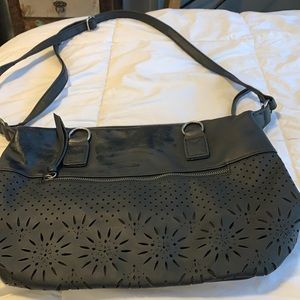 Black Cut-Out Purse / NWOT